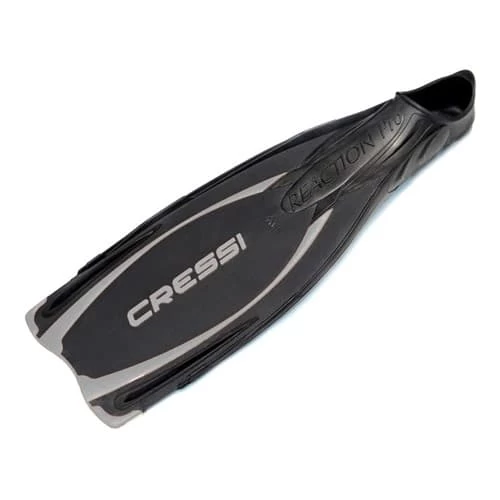 Cressi Reaction Pro Flossen Grau Schwarz 1 Cressi Reaction Pro Flossen Grau Schwarz