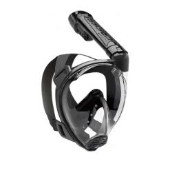 Cressi Baron Schnorchelmaske Mattschwarz
