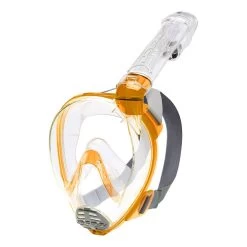 Cressi Baron Kinder Schnorchelmaske Gelb