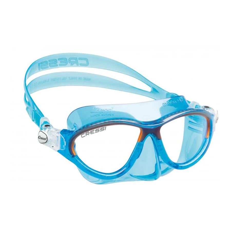 Cressi Moon Colorama Blau-orange Tauchmaske Mit Klaren Gläsern Für Kinder 1 Cressi Moon Colorama Blau-orange Tauchmaske Mit Klaren Gläsern Für Kinder