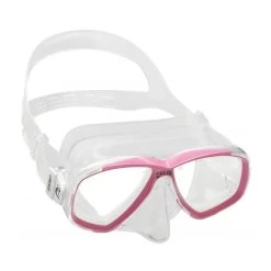 Cressi Perla Tauchermaske Rosa Mit Transparenten Gläsern