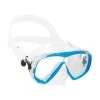 Cressi Estrella Tauchmaske Weiß Blau Mit Klaren Gläsern