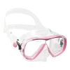 Cressi Estrella Weiß-rosa Tauchmaske Mit Klaren Gläsern