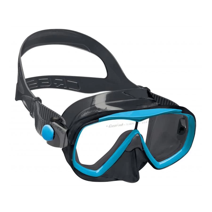 Cressi Estrella Tauchmaske Schwarz Blau Mit Klaren Gläsern 1 Cressi Estrella Tauchmaske Schwarz Blau Mit Klaren Gläsern