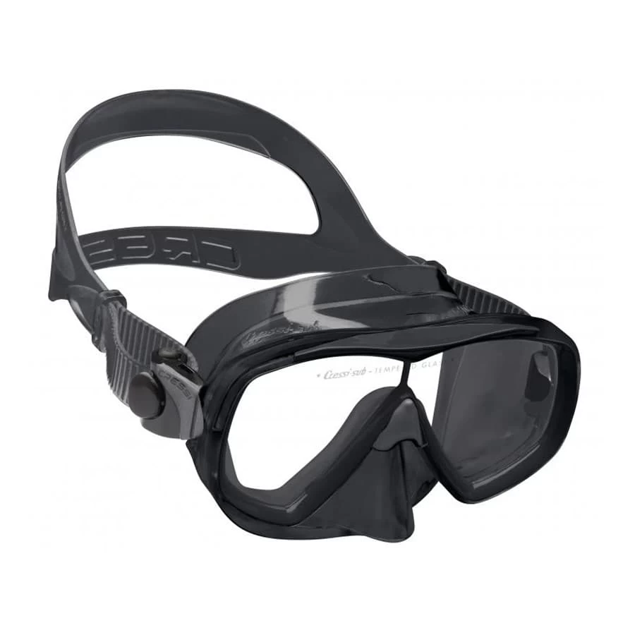 Cressi Estrella Tauchermaske Schwarz Mit Klarglas 1 Cressi Estrella Tauchermaske Schwarz Mit Klarglas
