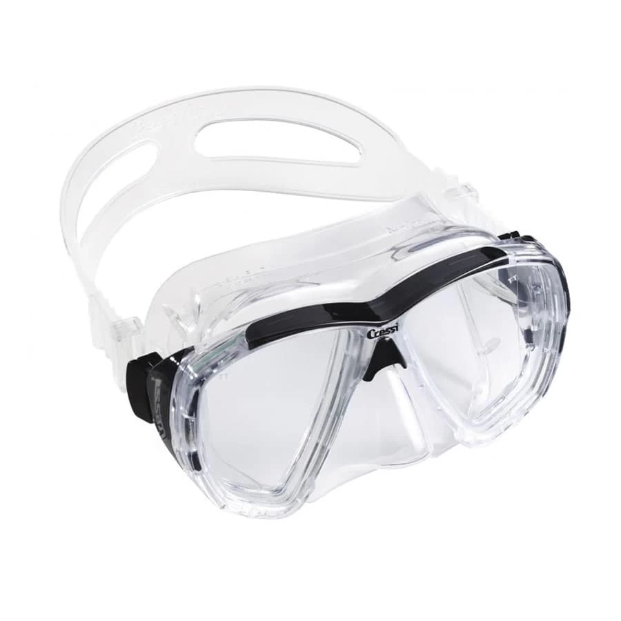 Cressi Big Eyes Tauchmaske Weiß Mit Klaren Gläsern 1 Cressi Big Eyes Tauchmaske Weiß Mit Klaren Gläsern