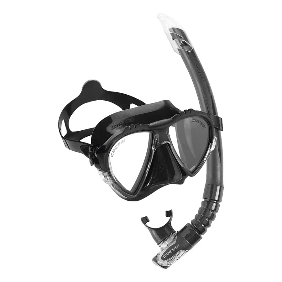 Cressi Matrix + Gamma Schwarz-grau Set 1 Cressi Matrix + Gamma Schwarz-grau Set