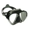 Cressi Matrix Dunkelgrün Tauchermaske Mit Klaren Gläsern