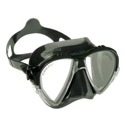 Cressi Matrix Dunkelgrün Tauchermaske Mit Klaren Gläsern