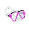 Cressi Lince 2 Tauchmaske Weiß Rosa Mit Klarem Glas