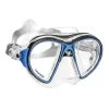 Cressi Air Scuba Maske Schwarz Blau Weiß Mit Klarem Glas