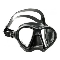 Cressi Air Scuba Maske Schwarz Mit Klaren Gläsern