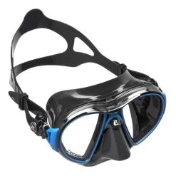 Cressi Air Scuba Maske Schwarz Blau Mit Klarem Glas