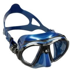 Cressi Air Blaue Tauchmaske Mit Klaren Gläsern