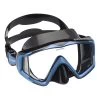 Cressi Liberty Scuba Tauchmaske Schwarz Blau Mit Klarem Glas