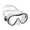 Cressi F-Dual Tauchermaske Weiß/schwarz Mit Transparenten Gläsern