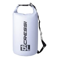 Cressi Dry PVC 15L Rucksack Weiß