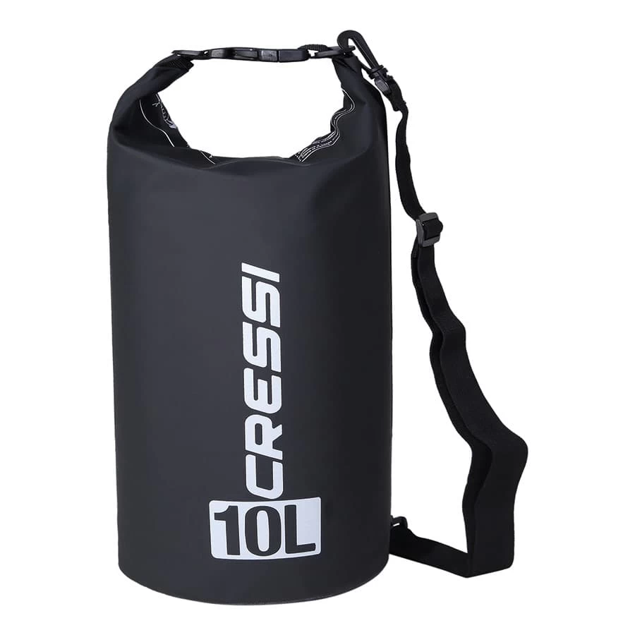 Cressi Dry PVC 10L Rucksack Schwarz 1 Cressi Dry PVC 10L Rucksack Schwarz