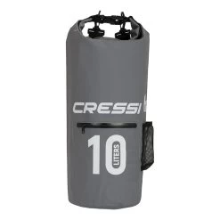 Cressi Dry PVC Reißverschluss 10L Rucksack Grau