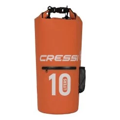 Cressi Dry PVC Reißverschluss 10L Rucksack Orange