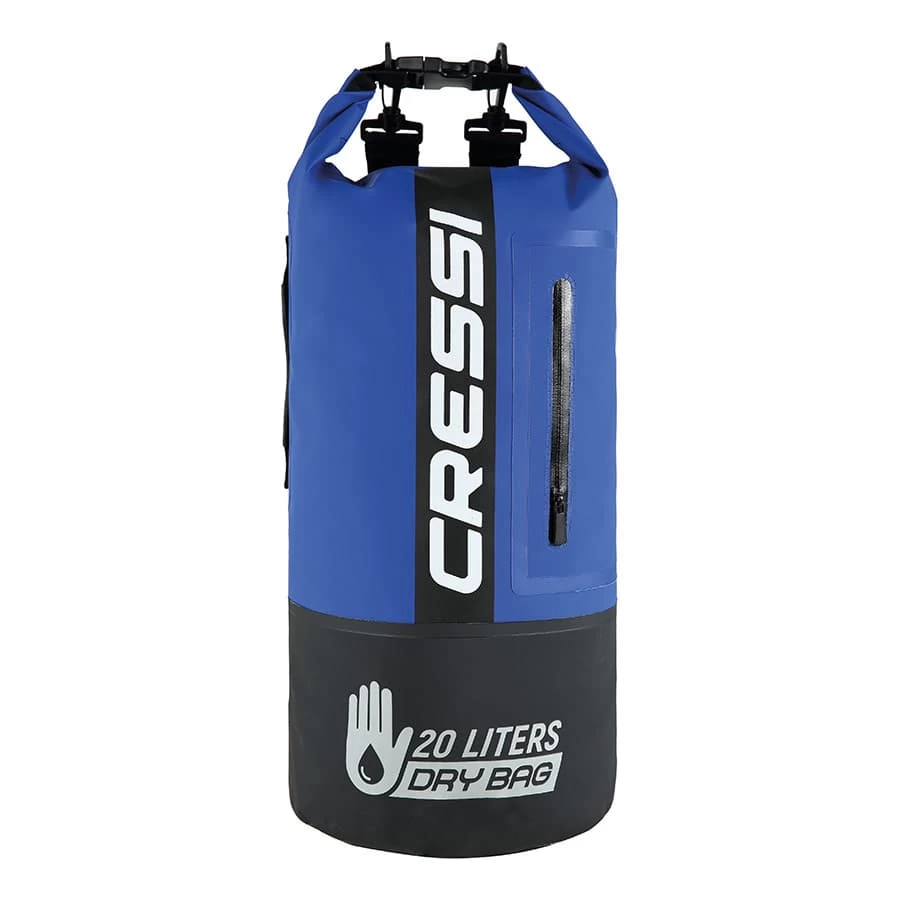 Cressi Dry PVC Premium 20L Rucksack Marineblau 1 Cressi Dry PVC Premium 20L Rucksack Marineblau