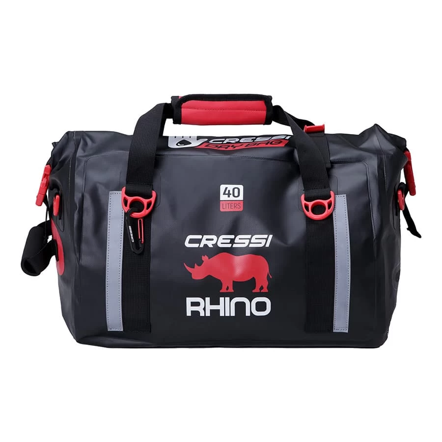 Cressi Rinho Dry PVC 40L Tasche Schwarz 1 Cressi Rinho Dry PVC 40L Tasche Schwarz