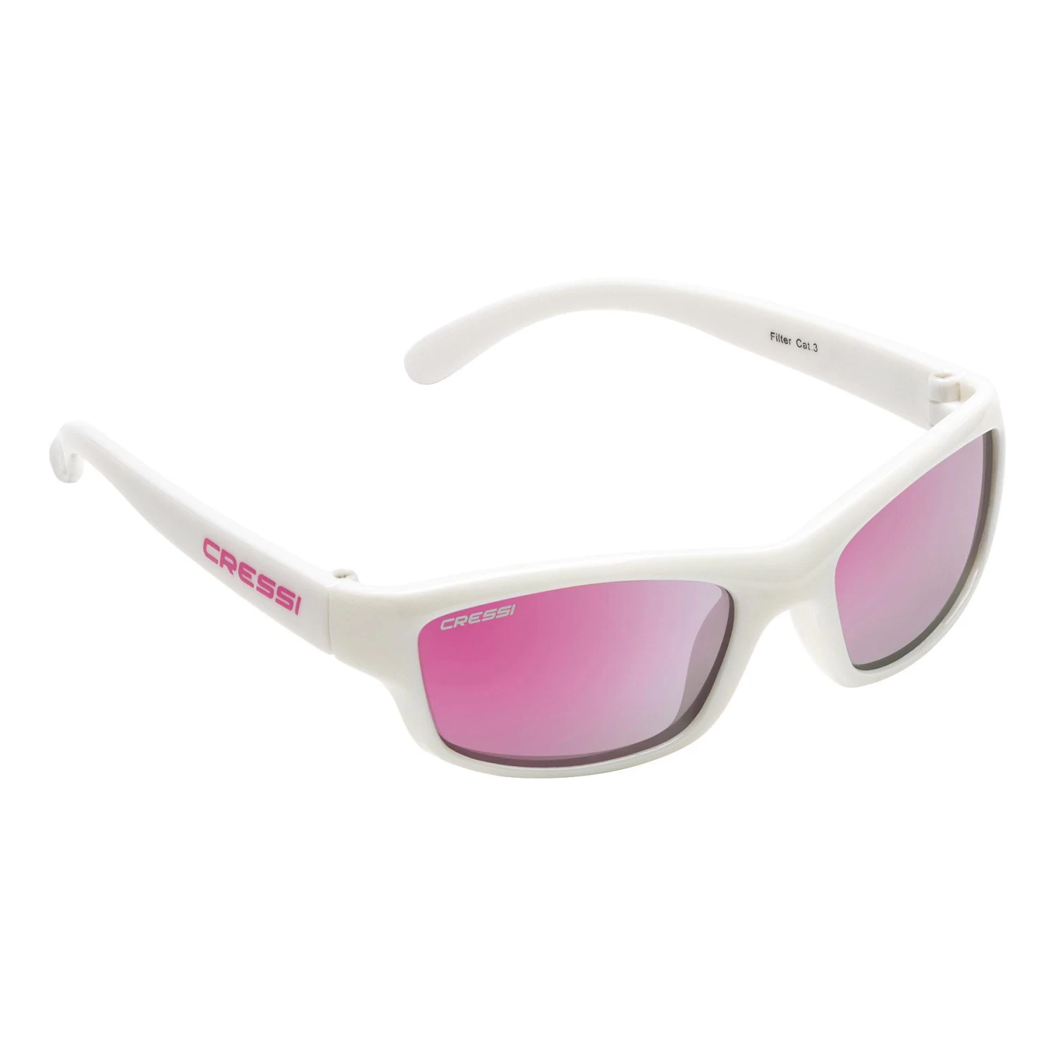 Cressi Yogi Kinder Brille Weiß Mit Rosen Polarisierten Gläsern 1 Cressi Yogi Kinder Brille Weiß Mit Rosen Polarisierten Gläsern