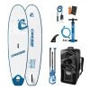 Cressi Isup Element 10'2" Paddle Surf Board Set Aufblasbar Blau