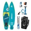 Cressi Isup Jet 11'2' Surf Board Set Aufblasbar Blau