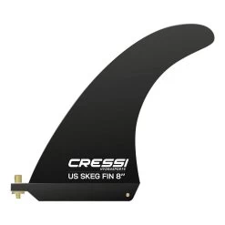 Cressi 8"Paddle Surfbrett Kiel Schwarz