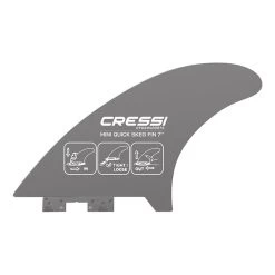 CRESSI Mini-Surfbrett-Kiel 7" Schwarz