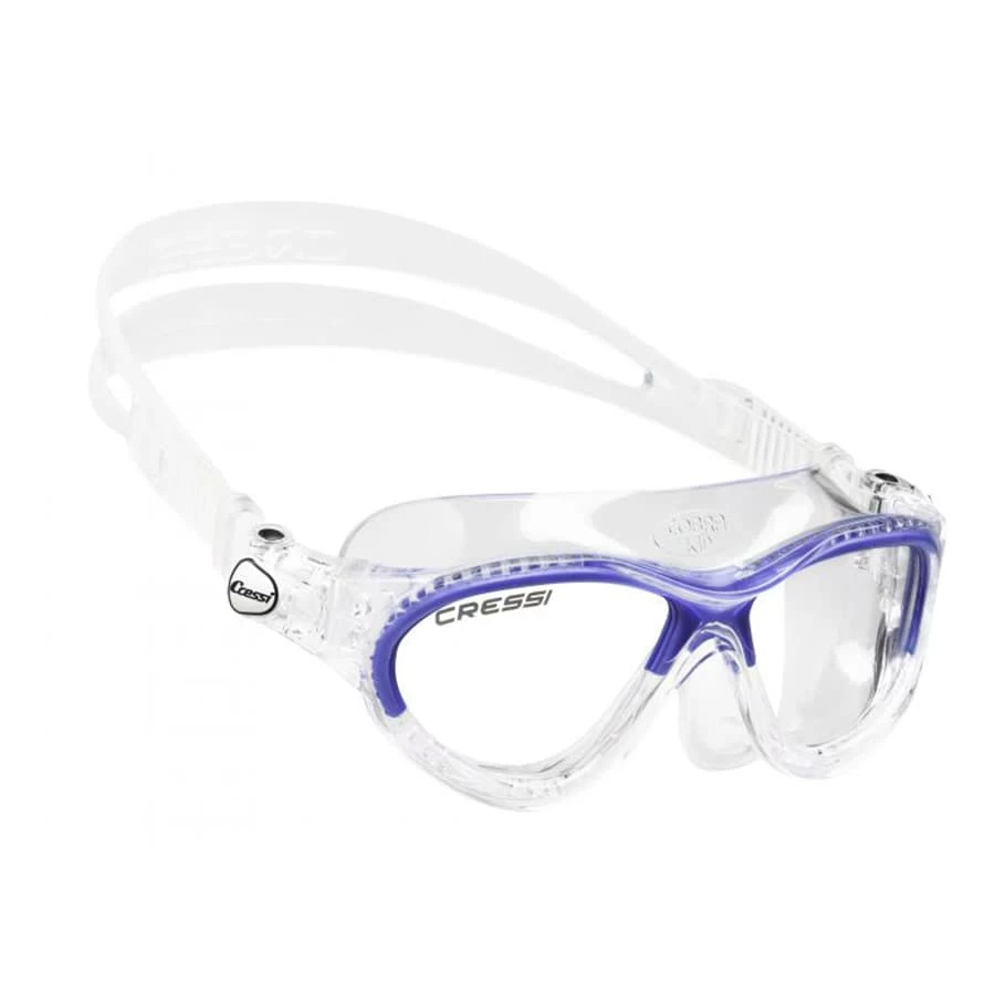 Schwimmbrille Cressi Cobra Weiß Blau Mit Klaren Gläsern Für Kinder 1 Schwimmbrille Cressi Cobra Weiß Blau Mit Klaren Gläsern Für Kinder