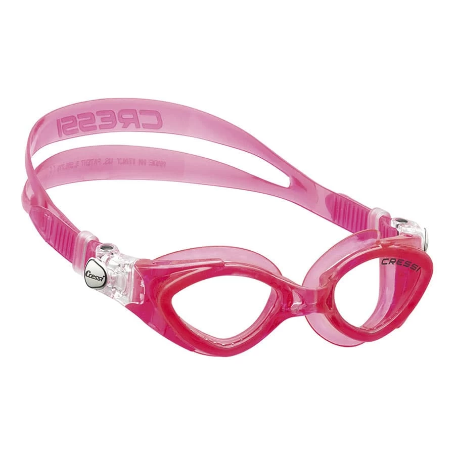 Cressi King Crab Schwimmbrille Mit Transparenten Gläsern Rosa 1 Cressi King Crab Schwimmbrille Mit Transparenten Gläsern Rosa