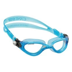 Cressi Flash Schwimmbrille Blau Mit Transparenten Gläsern