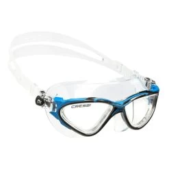 Schwimmbrille Cressi Planet Weiß Blau Schwarz Mit Klaren Gläsern