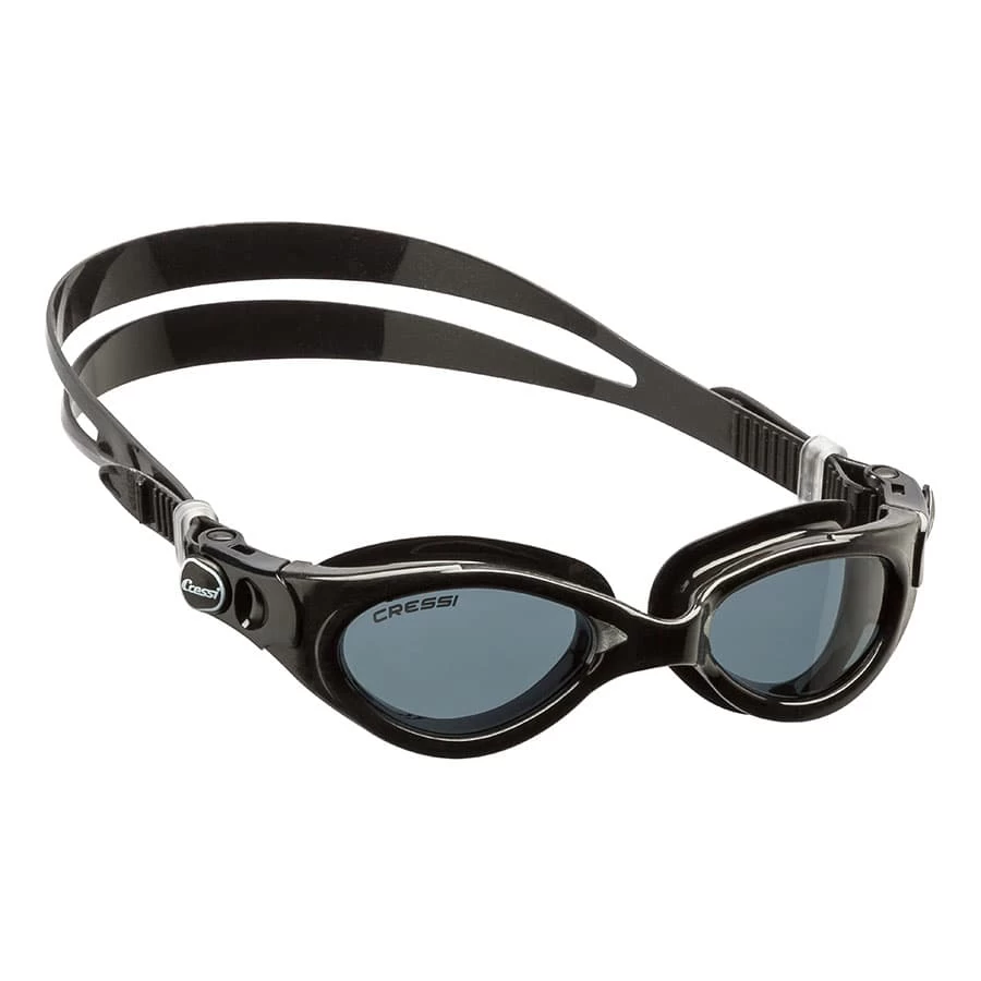 Cressi Flash Medium Schwimmbrille Schwarz Mit Dunklen Gläsern 1 Cressi Flash Medium Schwimmbrille Schwarz Mit Dunklen Gläsern