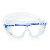Cressi Skylight Schwimmbrille Weiß/blau Mit Transparenten Gläsern