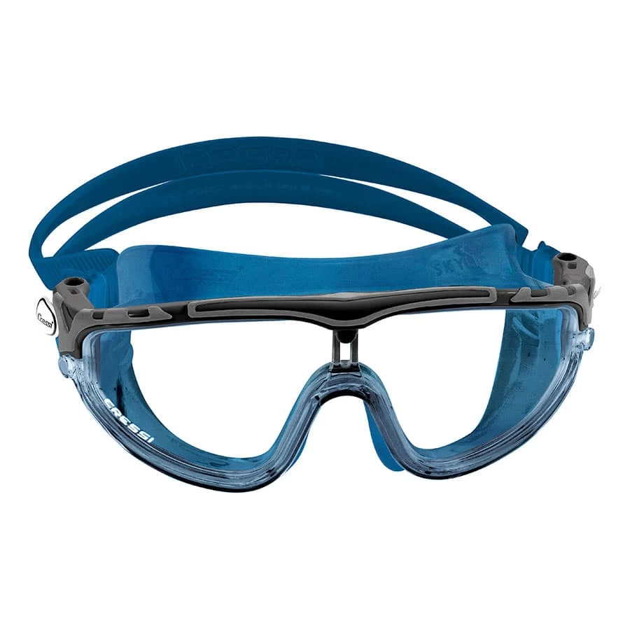 Cressi Skylight Schwimmbrille Blau Mit Transparenten Gläsern 1 Cressi Skylight Schwimmbrille Blau Mit Transparenten Gläsern