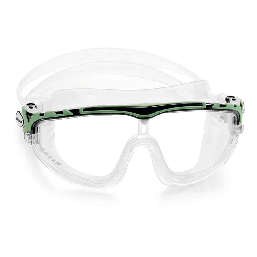 Cressi Skylight Schwimmbrille Weiß/grün/schwarz Mit Transparenten Gläsern 1 Cressi Skylight Schwimmbrille Weiß/grün/schwarz Mit Transparenten Gläsern