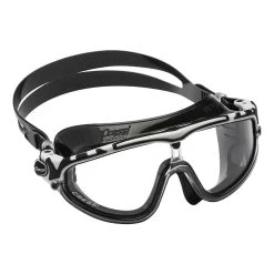 Cressi Skylight Schwimmbrille Schwarz Mit Transparenten Gläsern