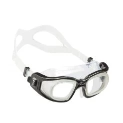 Schwimmbrille Cressi Galileo Glass Weiß Schwarz Mit Klaren Gläsern