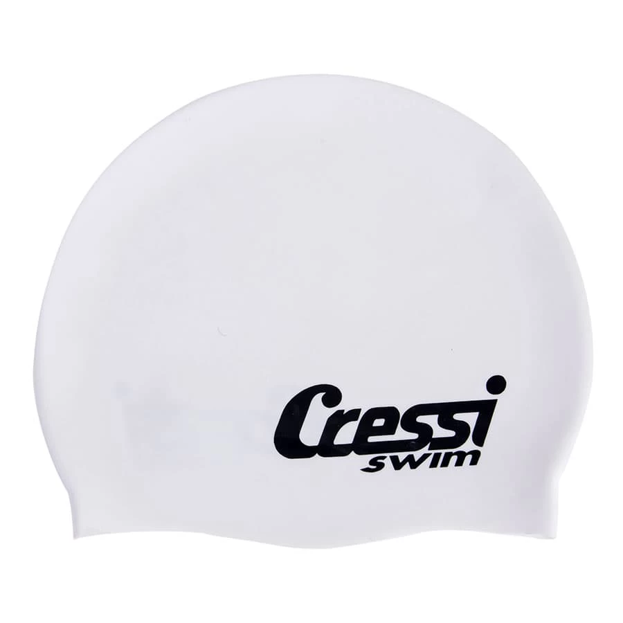 Cressi Silikon Schwimmkappe Weiß 1 Cressi Silikon Schwimmkappe Weiß