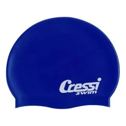 Cressi Silicona Kinder Badekappe Marineblau