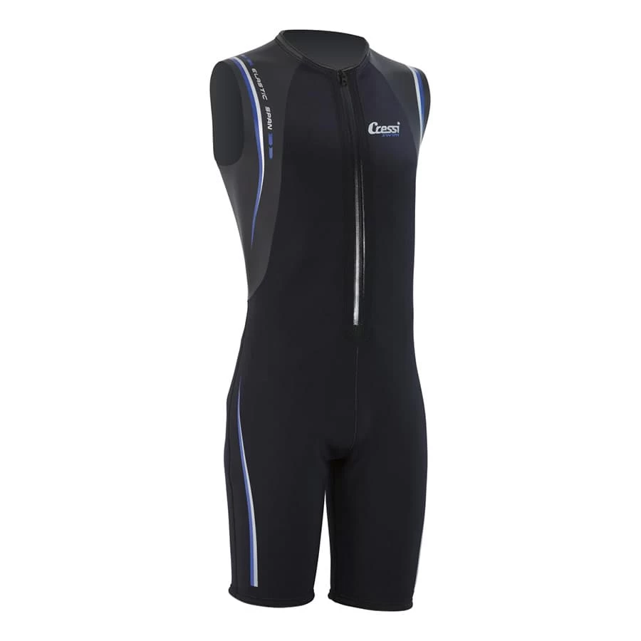 Cressi Uomo Badeanzug Weiß Blau Schwarz 1 Cressi Uomo Badeanzug Weiß Blau Schwarz